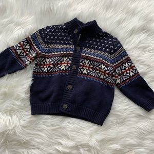 Janie and Jack Fairisle Children’s Cardigan